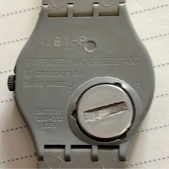 VINTAGE 1984 SWATCH PIRELLI WATCH - Picture 4 of 6